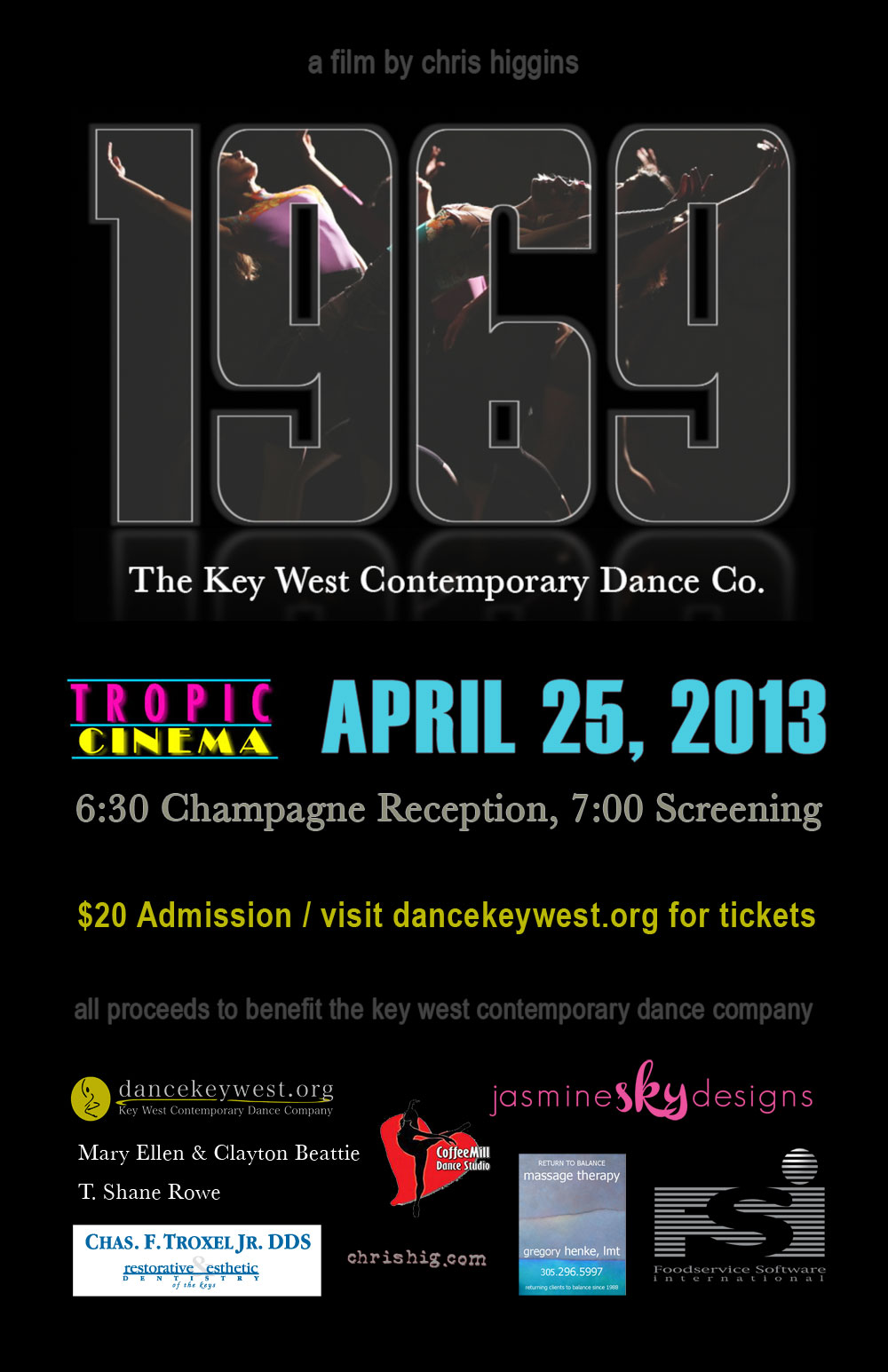 Dance Key West Kyla Piscopink S 1969 Featuring The Key Contemporary Dance Company Along With A Little Insight Of What Show Was All About Film By Chris Higgins